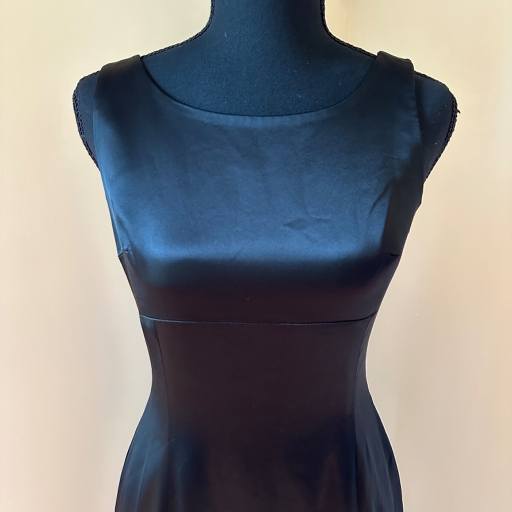 Tahari Black Sleeveless Dress - Picture 2 of 8